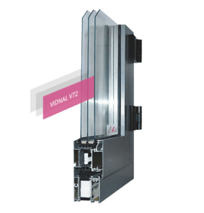 Алюминиевое окно Vidnal /серия GFT1204