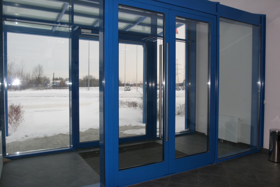 Алюминиевая дверь 1400×2000 мм. GFTD16202 Алюминиевая дверь 1400×2000 мм. GFTD16202
