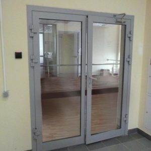 Алюминиевая дверь 1400×2000 мм. GFTD16205 Алюминиевая дверь 1400×2000 мм. GFTD16205