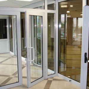Алюминиевая дверь 600×2000 мм. GFTD8204