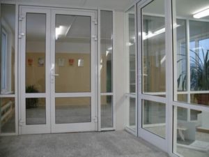 Алюминиевая дверь 800×2000 мм. GFTD10207