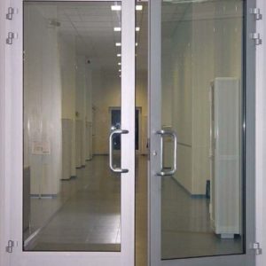 Алюминиевая дверь с теплым профилем Алюминиевая дверь с теплым профилем