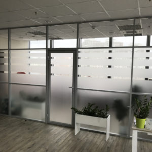 Теплая алюминиевая перегородка GFTD608